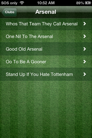 EPL Club Songs screenshot 3