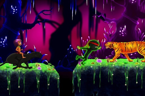 Jungle Kid Adventure Run 2 - Ninja And Panther screenshot 2