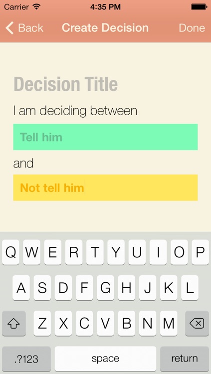 Do it! A Decision Making App