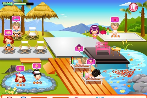 Exotic spa ressort game screenshot 3