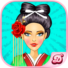 Activities of Japanese Dress Up-Fun Doll Makeover Game