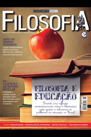 Revista Conhecimento Prático em Filosofia, Geografia, Literatura e Lingua Portuguesa screenshot 3