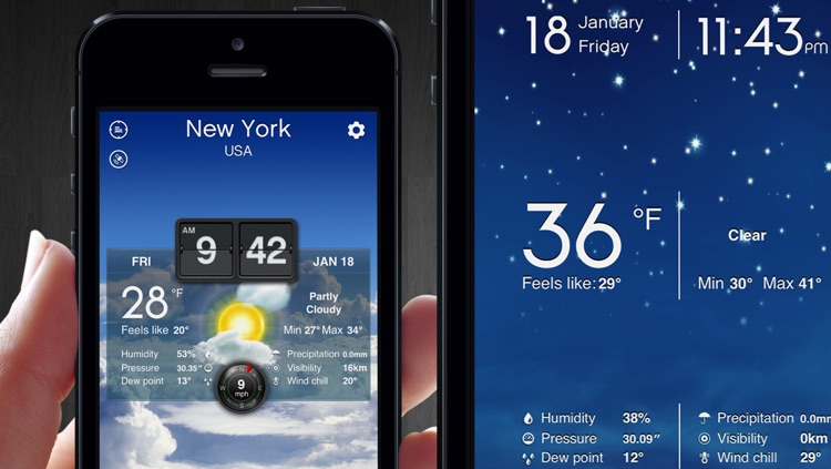 Weather Magic - Live Weather Forecasts & World Clock
