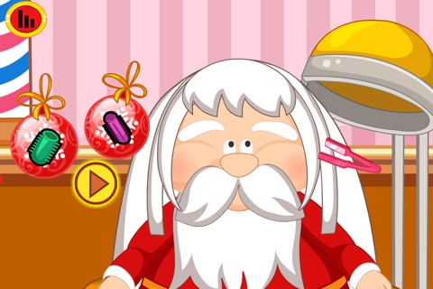 Santa Claus Hair Salon - Hairdresser Games screenshot 3