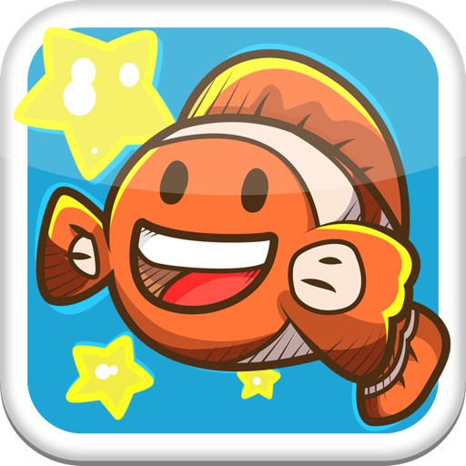 Doodle Fish Swim Tale! - A Splashy Rainbow Hunt for Ocean Stars Under the Sea Scribble Edition FREE iOS App