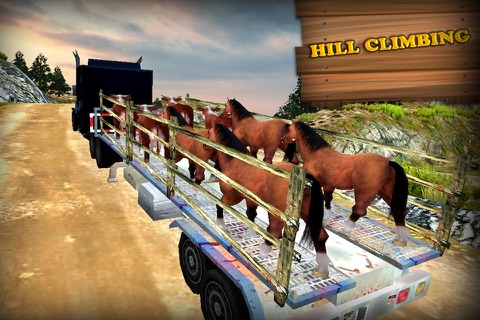 Transport Truck: Farm Animals – Animal Transporter Hill Climbing Simulator Game screenshot 4