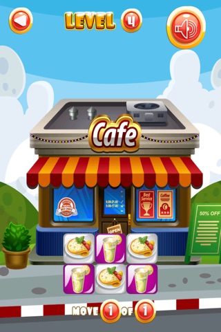 Move the Cubes - Food Pop Diner Edition - Pro screenshot 3