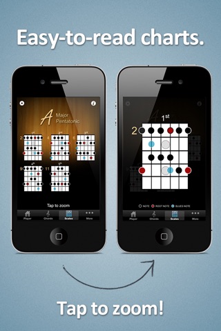 Guitar Jam Tracks: Acoustic Blues - Free Scales App screenshot 4