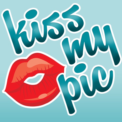 Kiss My Pic - Add cute love stickers to your photos with just a kiss Icon
