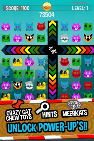 Catch Ze Cats - Uber Match 3 Puzzle Game screenshot 4