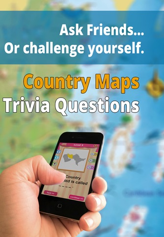 Allo! Guess the Country Map Geography Quiz Trivia  - What's the icon in this image quiz screenshot 3