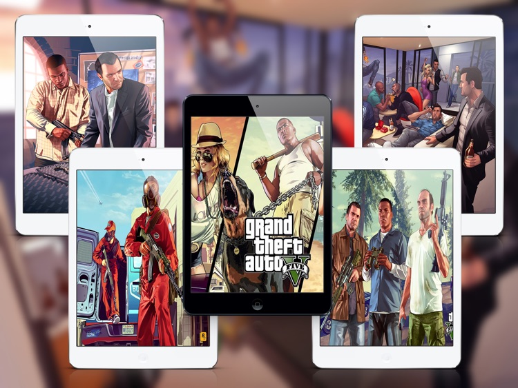 HD Wallpapers for GTA 5 - iPad Version screenshot-3