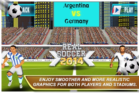 Real Soccer 2014 screenshot 2