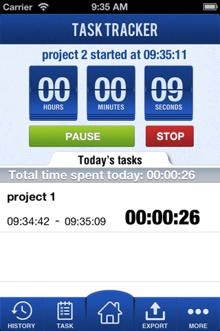 Task Tracker - The Time Management Program for Projects screenshot 3