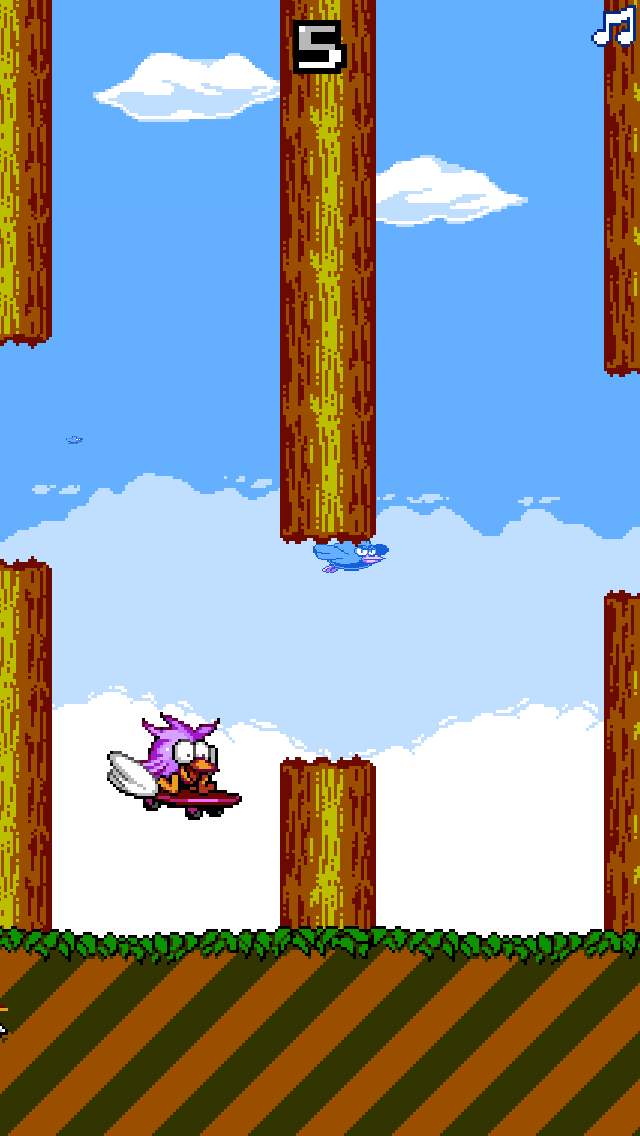 Skate Bird - The Adventure of a Flappy Tiny Birdのおすすめ画像3