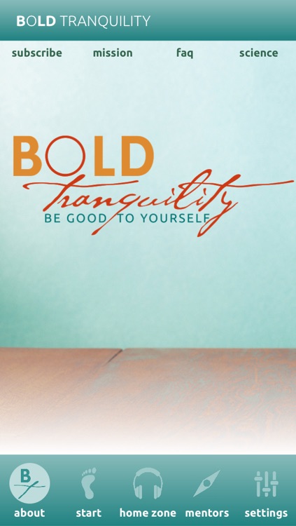 BOLD Tranquility - Meditation, Mindfulness, Sleep