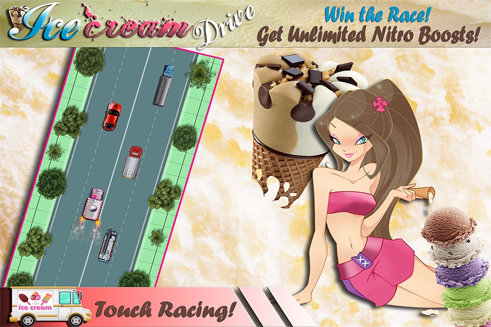 IceCream Master Truck Sweet Race : Free Sweet game for girls and Boys screenshot 3