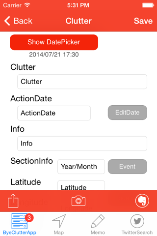 ByeClutterApp - For your minimal life,let’s change your lifestyle and feel happy by decluttering :)The easy and simple decluttering log app screenshot 2