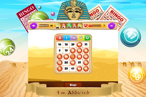 King Tut Bingo PRO - Bingohall Shootout screenshot 4