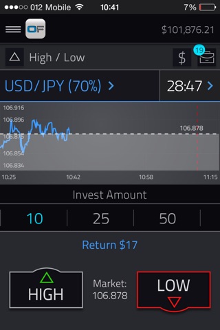 Binary Options by OptionFair screenshot 2