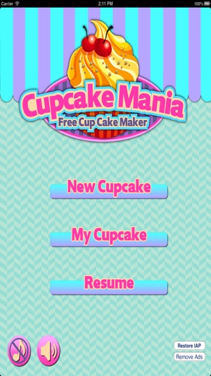 Cupcake Mania Free Cup Cake Maker