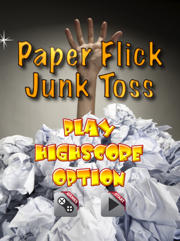 Paper Flick Junk Toss: Free Super League Derbyのおすすめ画像1