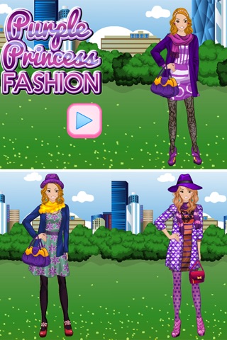 Purple Princess Fashion screenshot 2