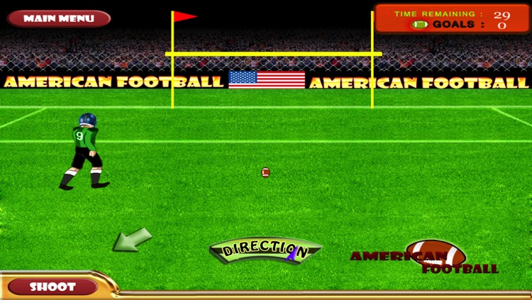 Crazy Soccer Field Goal Kick Competition - An American Fut-ball Championship Game Free