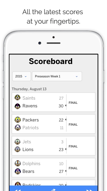 GameDay Pro Football Radio - Live Games, Scores, Highlights, News, Stats, and Schedules screenshot-3