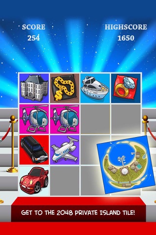 Billionaire 2048: Match the Tiles to Become a Mogul screenshot 3