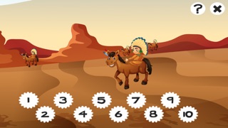 123 Baby & Kid-s Learn-ing To Count-ing Number-s To Ten Game-s: Free Play-ing & Learn-ing Fun with Cow-Boys 1.0 IOS -