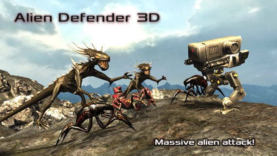 Alien Defender 3Dのおすすめ画像1