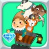 A Despicable Gnome & Friends Diamond Rush - Free Rail Miner Race Game
