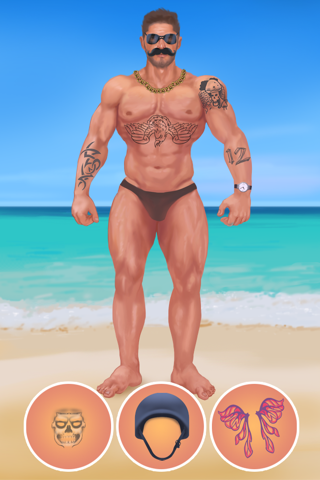 Fun Tattoo Dressing up Game screenshot 3