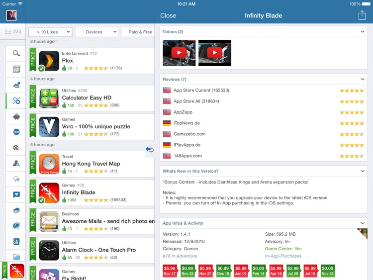 AppZapp HD Pro - daily new Apps, best hot deals & free Apps