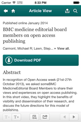 BMC Medicine screenshot 2