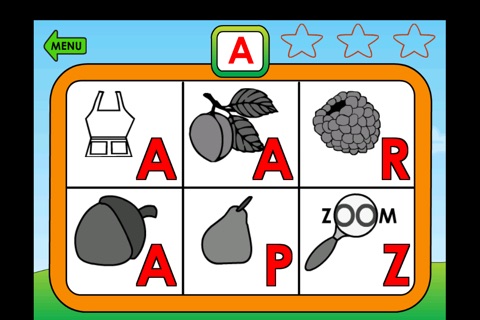 Loo-Loo's Alphabet Matching Game (free) screenshot 2