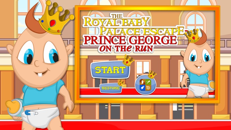 The Amazing Royal Baby Palace Escape FREE - Prince George on the Run screenshot-4