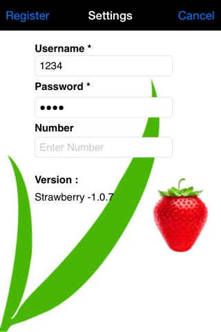 StrawberryDialer screenshot 2