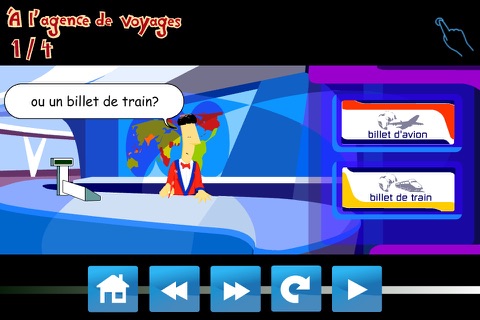 Learn Basic French with Doki for the iPhone screenshot 2