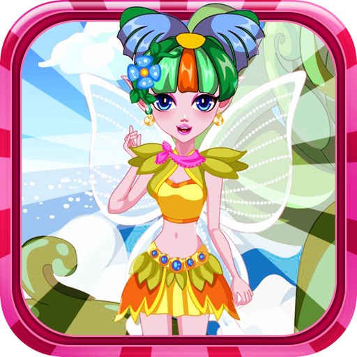 Flower Fairy Hairstyles Dress Up iOS App