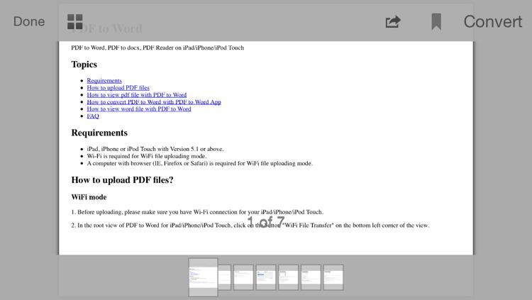 PDF to Word Converter