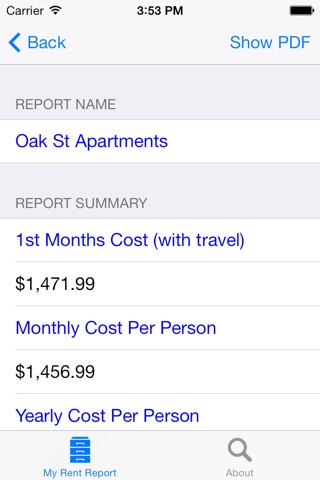 My Rent Report screenshot 4