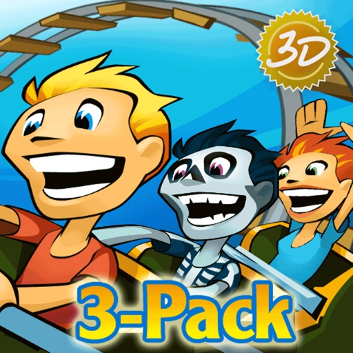 3D Rollercoaster Rush Bundle Pack icon