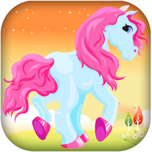 Happy Little Pony Jump Dash To The Magic Castle And Rescue The Princess FREE Icon