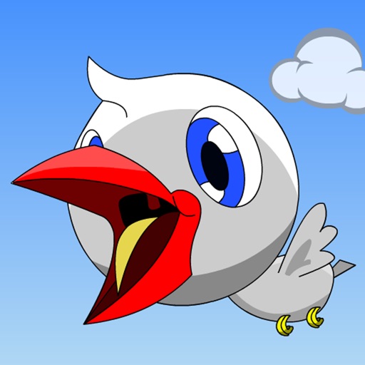 save crazy bird icon