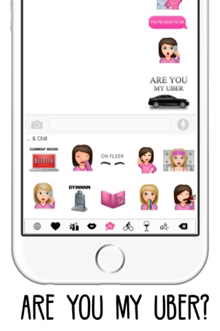 Betches Love Emoji - Extra Emojis Keyboard For iPhone Texting screenshot 3