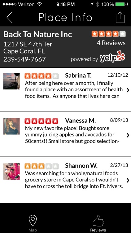 Organics Finder - Discover Natural And Organic Food Locally screenshot-3