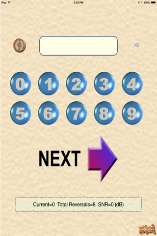 Digits in Noise Test screenshot 4