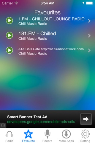 Chill Music Radio Recorder screenshot 3